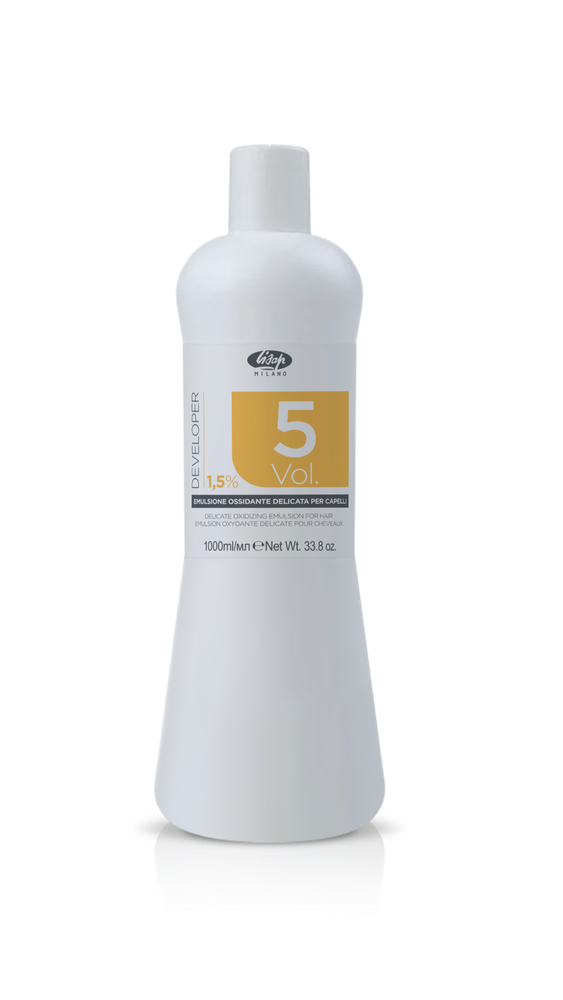 Оксидант-лосьон для волос 9% – Lisap Delicate Oxidizing Emulsion for hair 30 vol 1000 мл