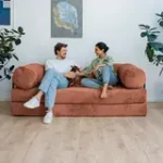 ПОЛЕЗНАЯ ПРИВЫЧКА Диван прямой, терракотовый