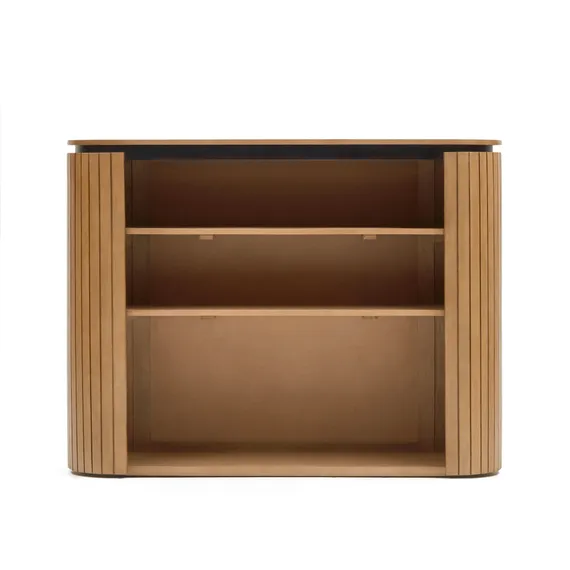 Книжная полка Licia 120x90 см из дерева манго