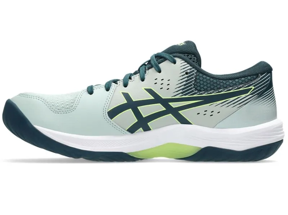 Мужские кроссовки для сквоша/бадминтона Asics Beyond FF - lichen rock/tranquil teal