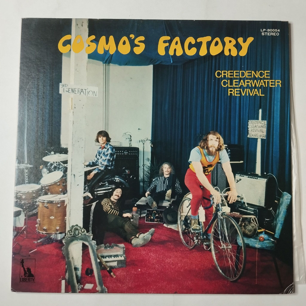 Винтажная виниловая пластинка LP Creedence Clearwater Revival Cosmo Factory (Japan 1970) (No Obi) Run Through The Jungle