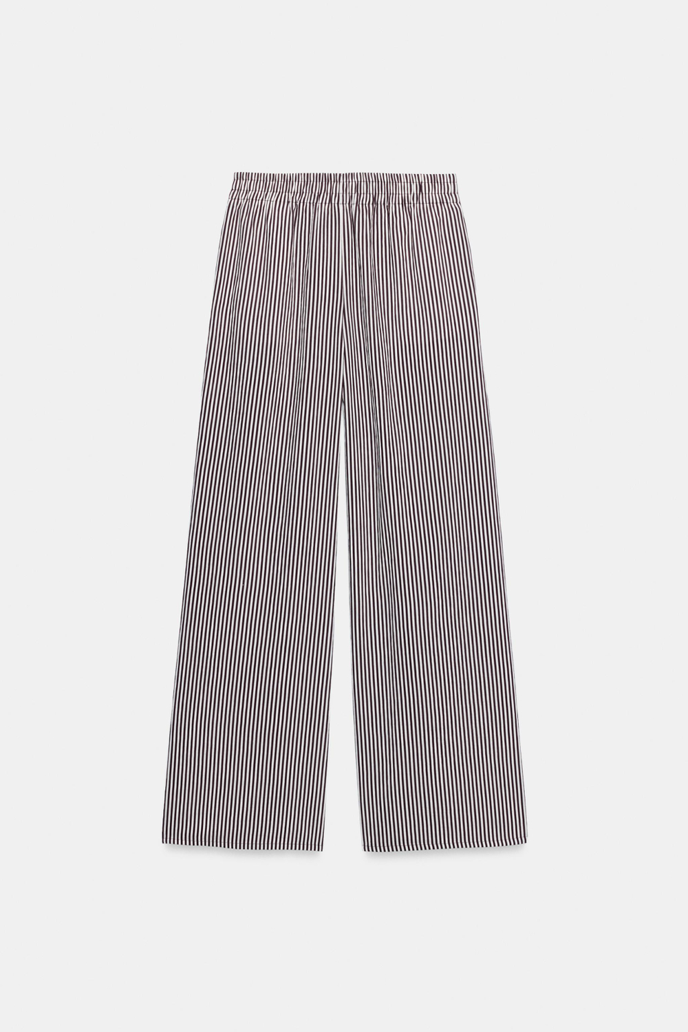 ШИРОКИЕ БРЮКИ В ПОЛОСКУ — ZARA