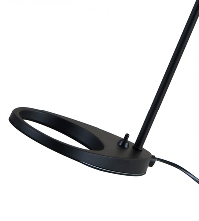 07033-1,19 Настольная лампа Сеул черная d30 h50 E27 1*40W. ТМ Kink Light