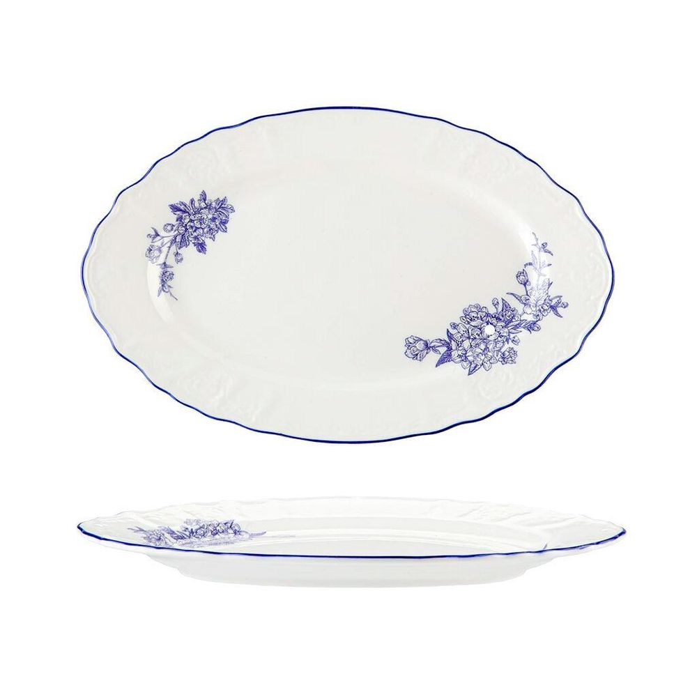 Блюдо овальное 36*22,5 см h2,6 см Sea Flower P.L. Proff Cuisine [1]