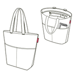 Сумка Сityshopper 2 dark ruby