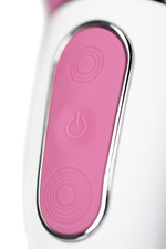 Вибратор Satisfyer Petting Hippo с загнутым кончиком - 22,9 см. (Цвет: светло-бордовый)