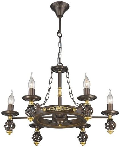 Люстра подвесная Velante Wooden 536-723-06