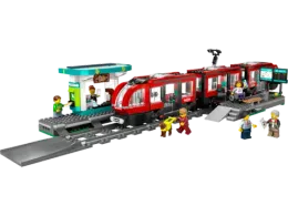 Конструктор LEGO City 60423 Троллейбус и станция