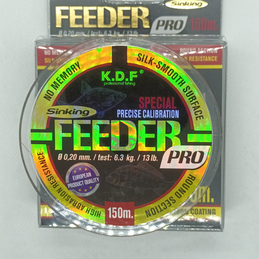 Feeder Pro монофильная леска с покрытием флюрокарбона 0.20 мм