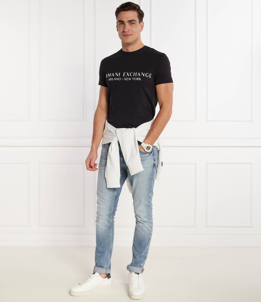 футболка Armani Exchange - темно-синий(8NZT72 Z8H4Z)