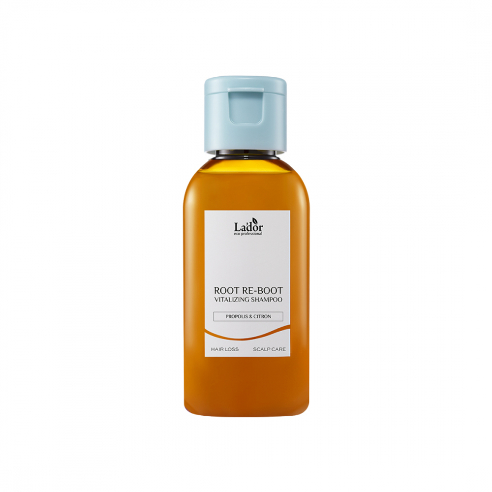 La'dor ROOT RE-BOOT VITALIZING SHAMPOO (PROPOLIS & CITRON) Шампунь для восстановления корней волос с прополисом и цитроном 50мл