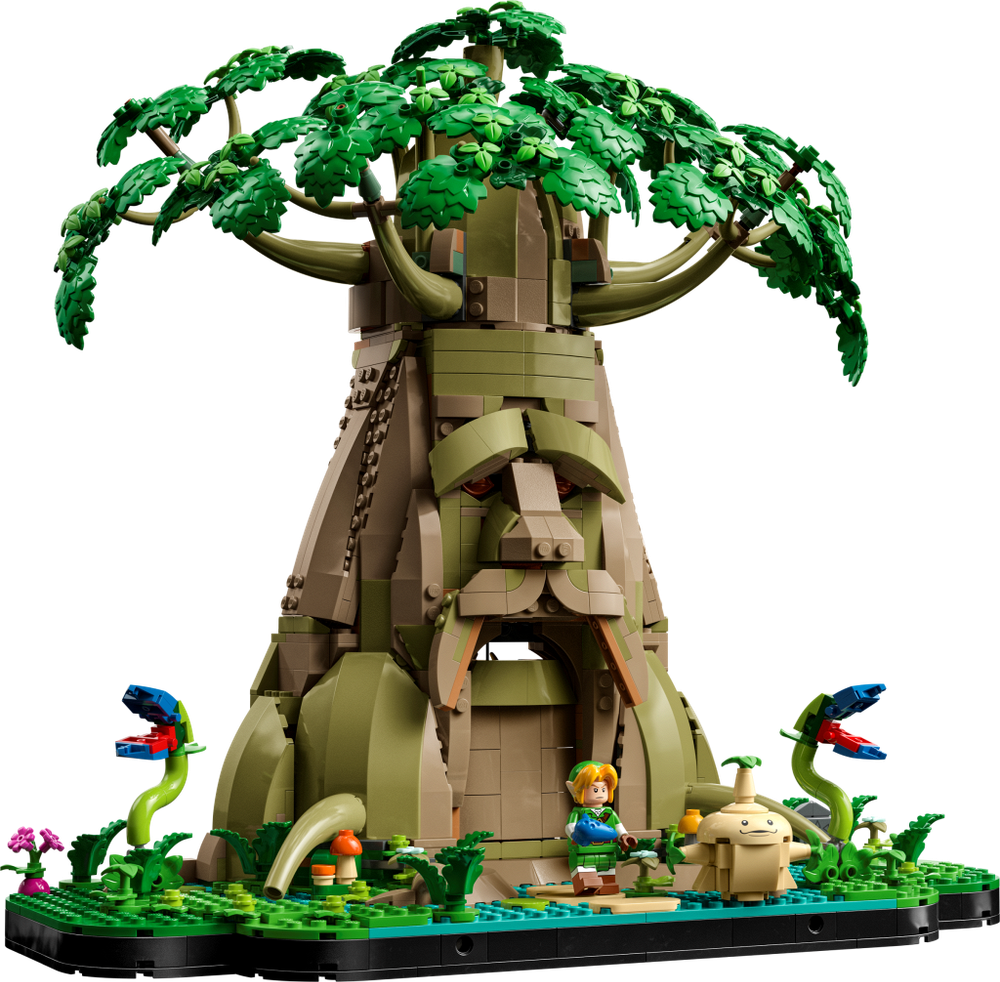 Конструктор Лего Легенда о Зельде Великий Дерево Деку 77092 | LEGO The Legend of Zelda Great Deku Tree 2500 деталей 18+