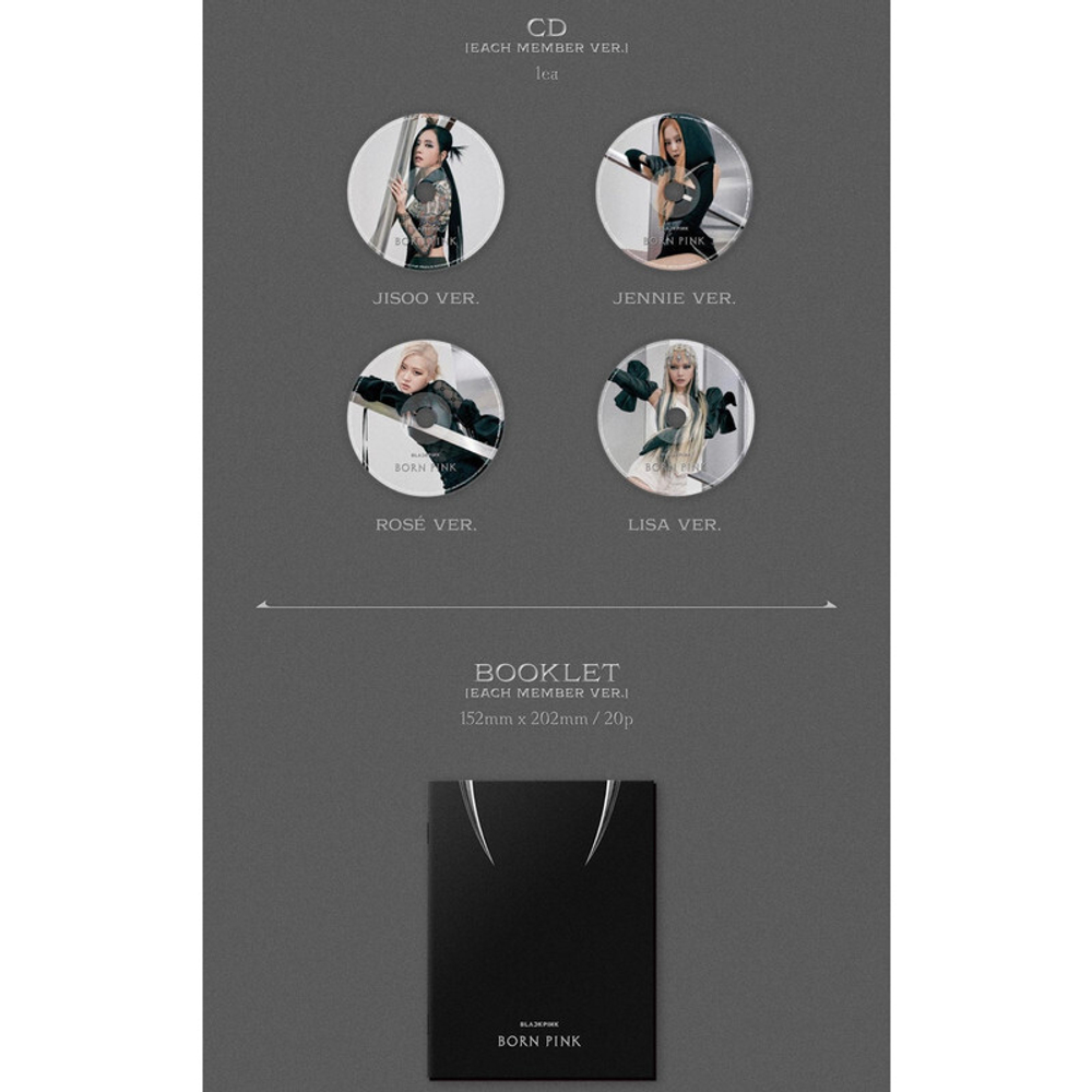 Альбом Blackpink BORN PINK (digipack ver.)