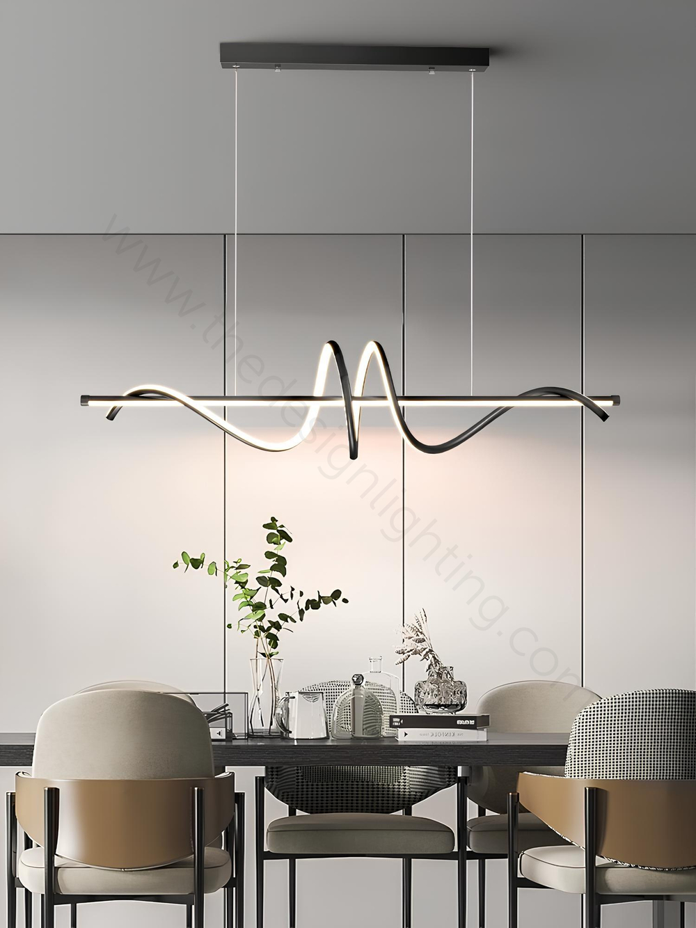 Chandelier  horizontal Devona