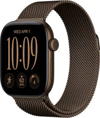 Умные часы Apple Watch Series 12 46 мм Aluminum Темная бронза Milanese Loop Темная бронза