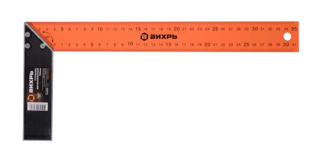 Угольник металлический Вихрь 350 мм
