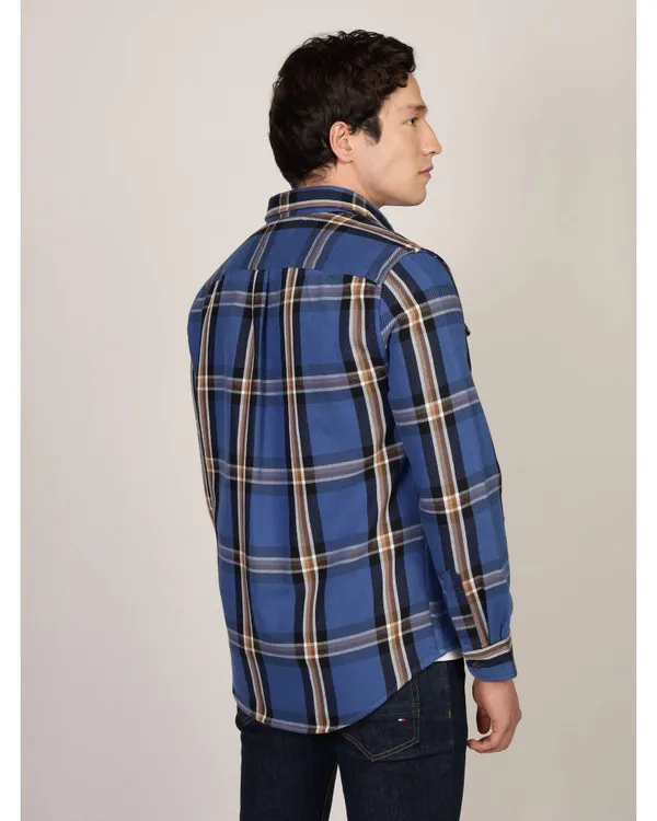 Рубашка мужская TOMMY HILFIGER HEAVY BRUSHED CHECK