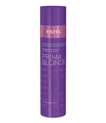 Prima Blonde Серебристый шампунь для холодных оттенков блонд Prima Blonde  250 мл.
