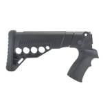 Приклад телескопический с патронташем на Бекас 12, 16, DLG Tactical. Черный