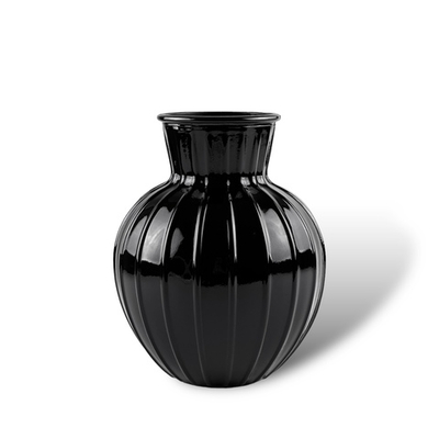 Ваза "Белла" (EleganT) "BlacK" (Черный глянец)