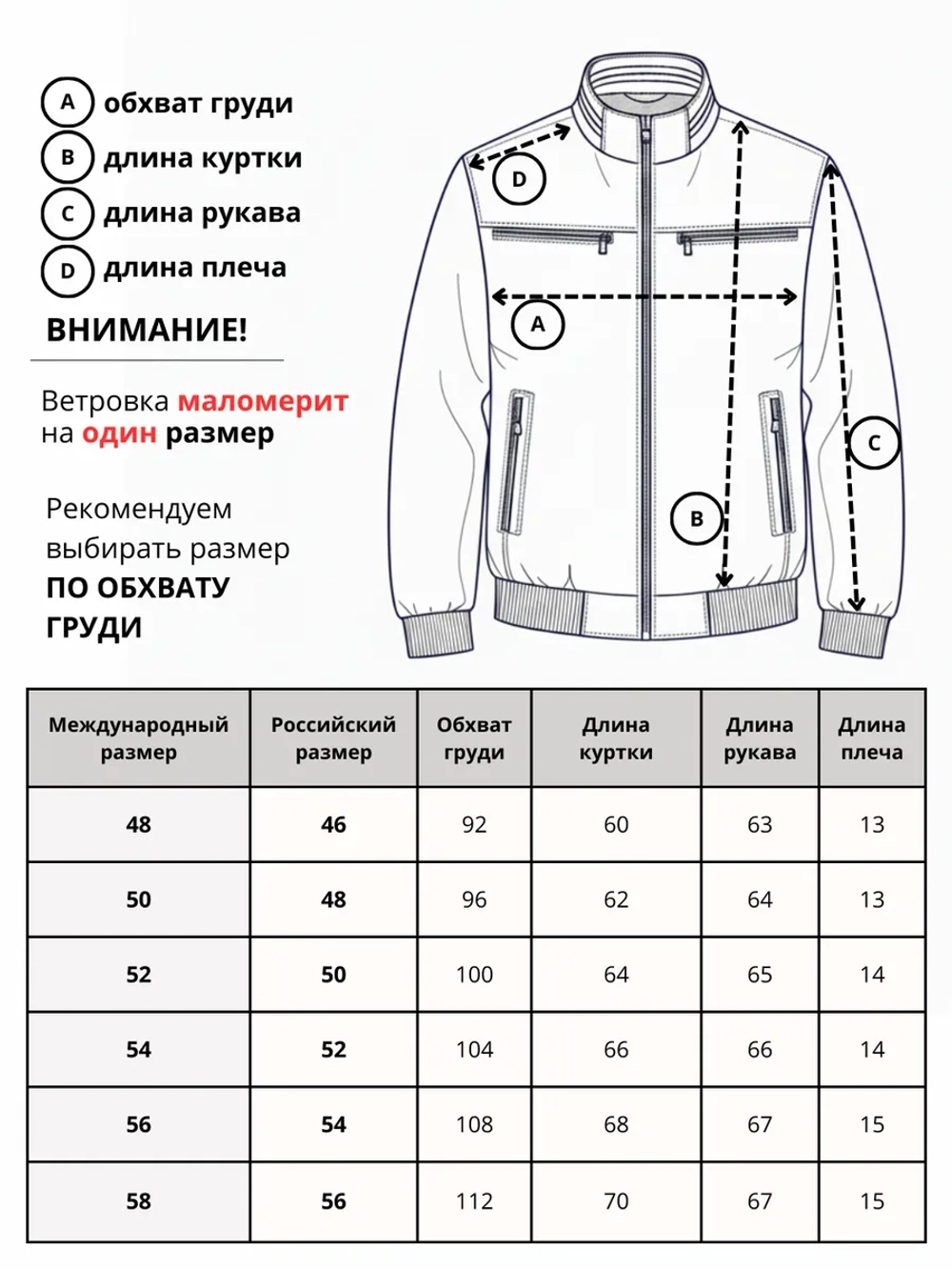 Ветровка классическая