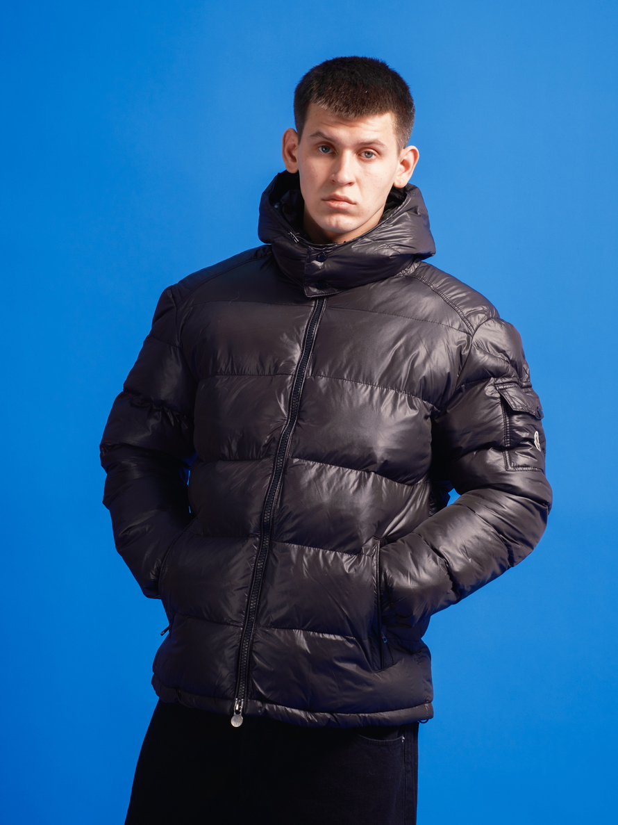 Куртка MONCLER #2389 (чёрн.)