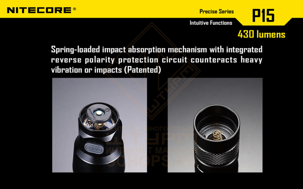 Фонарь Nitecore P15