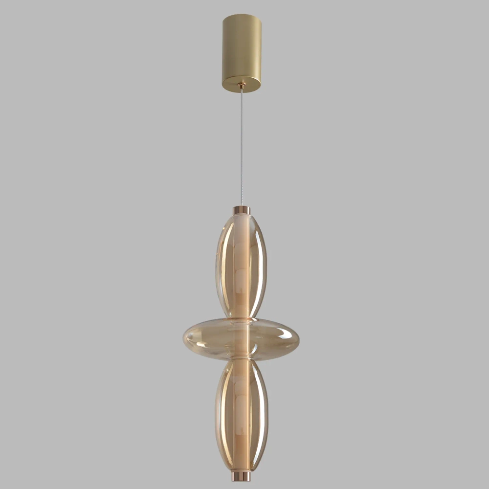 Светильник подвесной Crystal Lux QUASAR SP14W LED AMBER