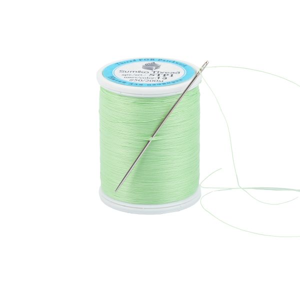 Нитки для пэчворка SumikoThread 200 м, (219 ярд), 13 салатовый