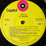 Al Martino ‎– This Is Al Martino (Англия 1973г.)