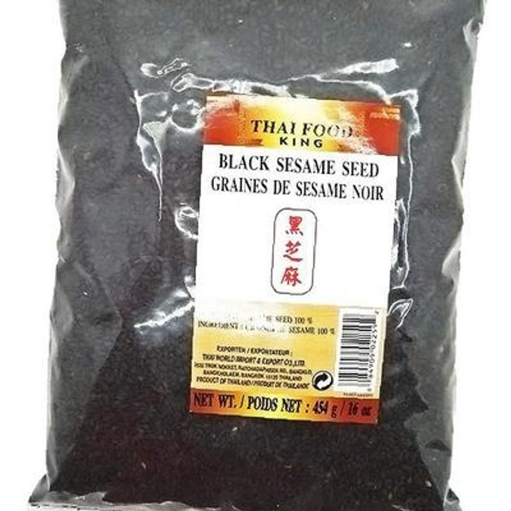 Семена кунжута Thai Food King  черного Sesame seeds black 454 г