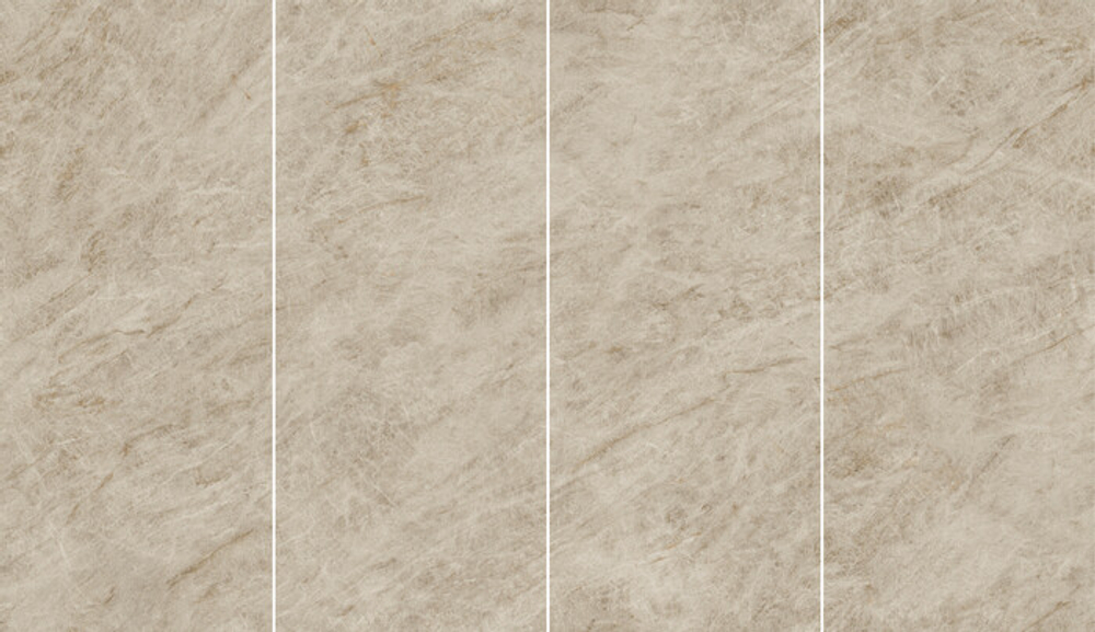 Керамогранит ATLAS CONCORDE MARVEL EPIC Taj Mahal Noisette 120x278 - 6mm Silk Kit Endless Полумат.