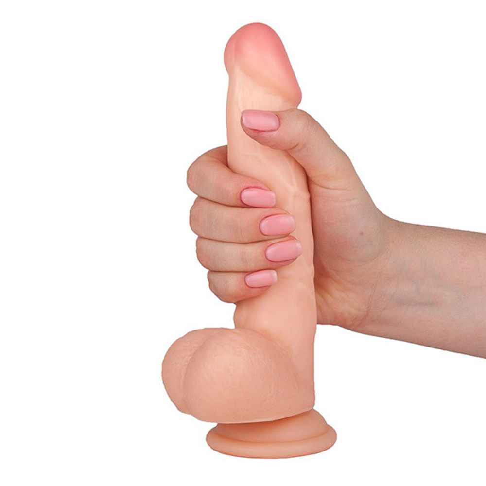 Телесный реалистичный фаллоимитатор 20,5см Bior Toys Best Boyfriend EE-10241