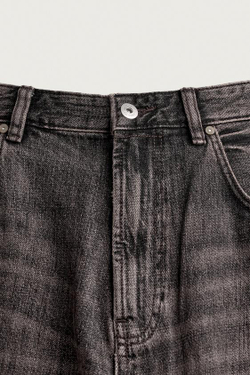ZARA ДЖИНСЫ BAGGY FIT, КОРИЧНЕВЫЙ