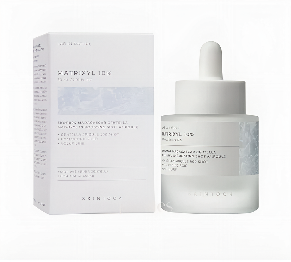 ✨SKIN1004 Madagascar Centella Tone Brightening Matrixyl 10 Boosting Shot Ampoule - ампула-бустер с матриксилом✨