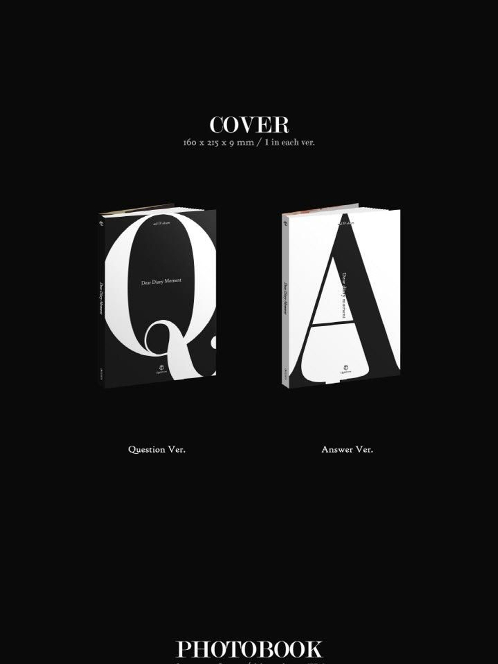 Альбом CIGNATURE - DEAR DIARY MOMENT 2nd EP Album 2 Version SET