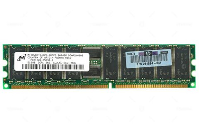 Оперативная память HP 512MB SDRAM DIMM PC2100 DDR-266MHz ECC registered 300700-001