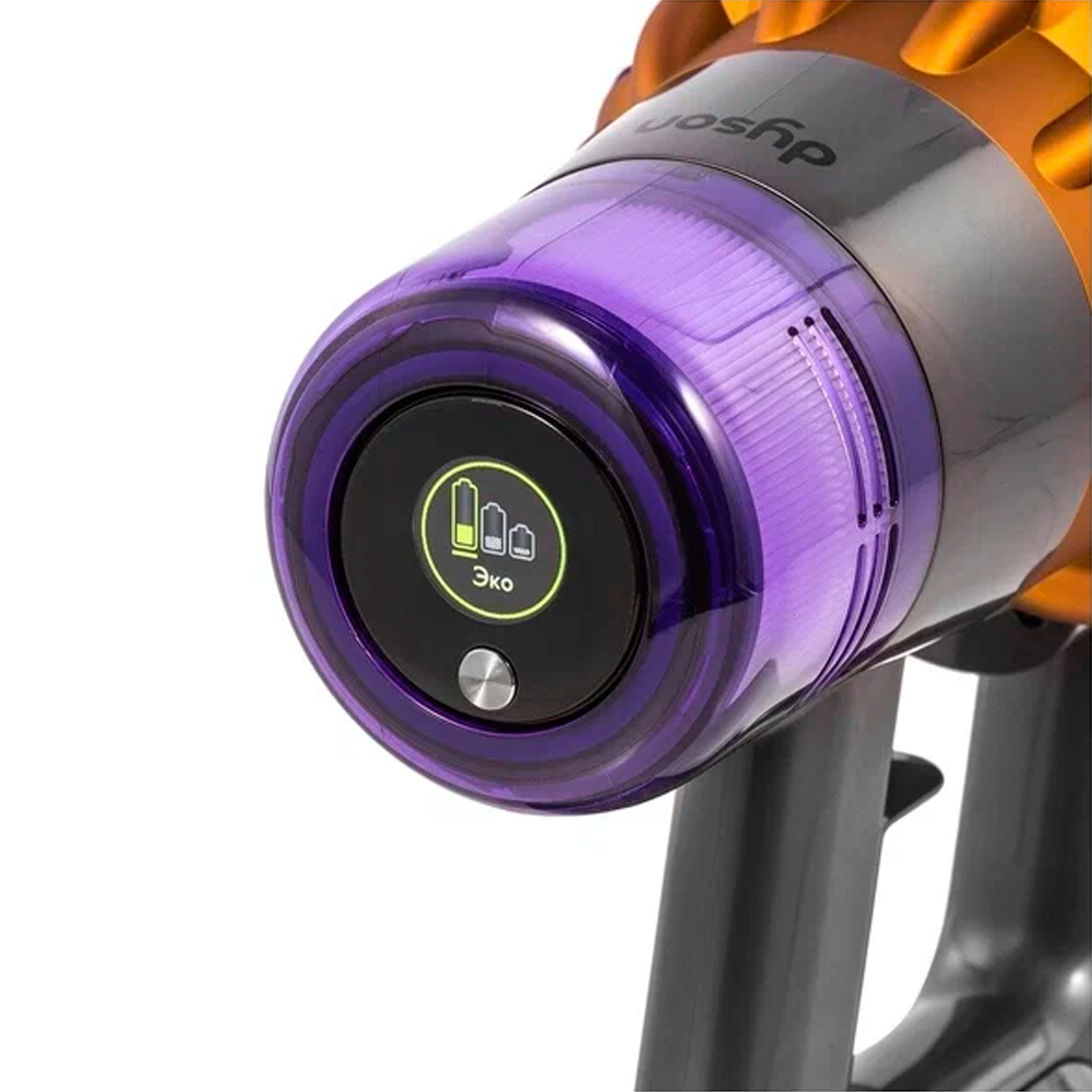 Беспроводной вертикальный пылесос Dyson V15 Detect Absolute (SV47), Yellow / Nickel (Желтый / Никель)