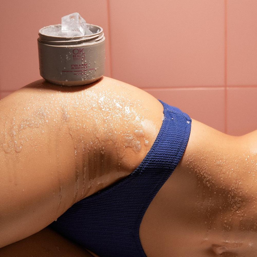 Скульптурирующий скраб для тела с охлаждающим эффектом ОК BEAUTY COOL & FIRM OIL BODY SCRUB