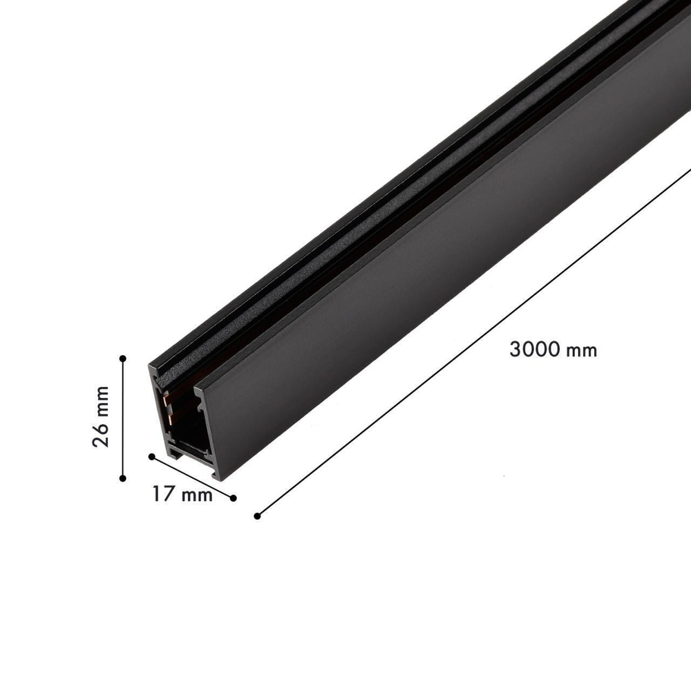 Шинопровод магнитный Favourite Logica 1013-TB-300 3м