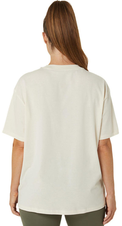 Женская теннисная футболка Asics Logo T-Shirt - Бежевый