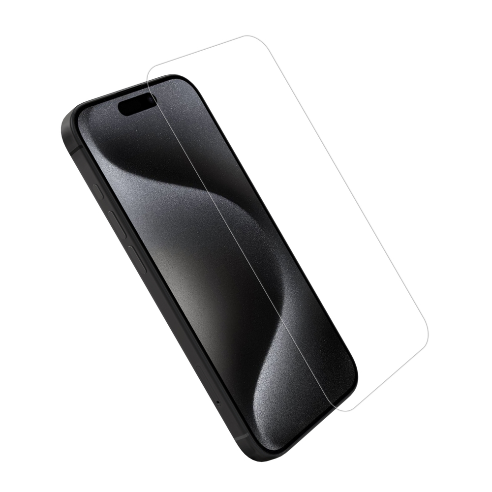 Защитное стекло с прозрачными рамками от Nillkin для iPhone 15 Pro Max, серия H+Pro Anti-Explosion Glass Screen Protector