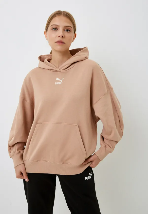 Толстовка женская PUMA Classics Oversized Hoodie TR