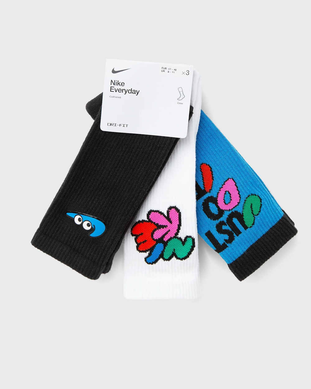 Носки ( 3 пары ) NIKE U NK ED CSH CREW 3PR-144 SWSHY
