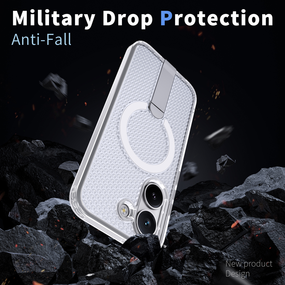 Прозрачный чехол Mesh Pro Magnetic Case для Poco X8 Pro 5G