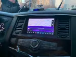 Магнитола для Nissan Patrol Y62, Infiniti QX56/QX80 2010-2019 (поддержка Bose, 360 и мониторов, рамка 9") - Kuberg EW-9222 QLed+2K, Android 12, Быстрая, CarPlay, 4G SIM-слот