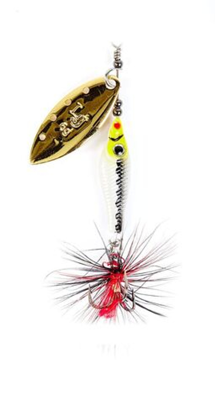 Блесна вращающаяся Lucky John TRIAN BLADE LONG 09.0г 004