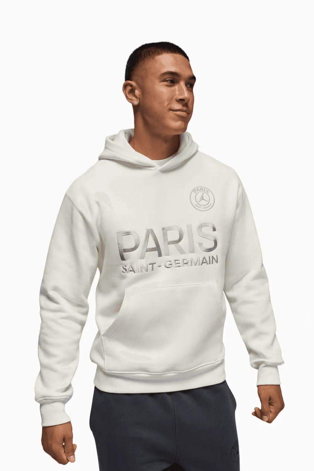Кофта Nike PSG x Jordan 25/26 Fleece - белый
