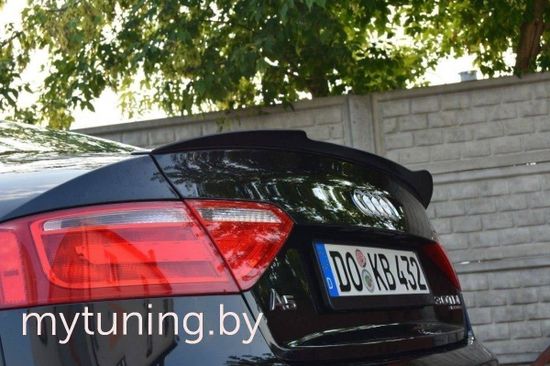 Спойлер на крышку багажника V.2 для AUDI A5 / A5 S-Line / S5 Coupe (07-16)