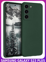 Мягкий Soft Touch чехол из силикона для SAMSUNG GALAXY S23 PLUS с бархатной подкладкой